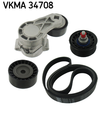 SKF VKMA 34708 Kit Cinghie Poly-V-Kit Cinghie Poly-V-Ricambi Euro